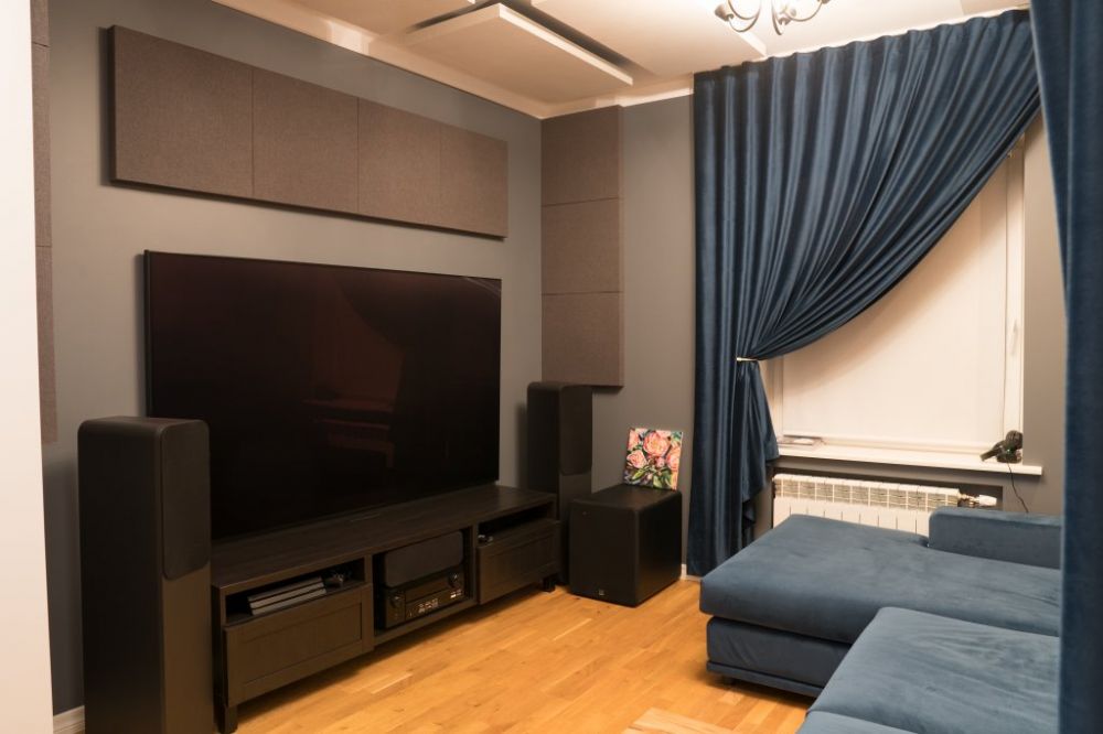 Tratamentul acustic al unei săli de home cinema