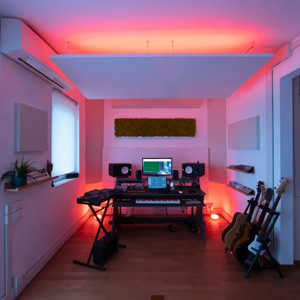 Studio de producție muzicală modernă din Roma