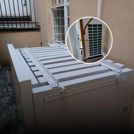 Decibel-Răcitor exterior cu izolare fonică la Muzeul Sportului Croat